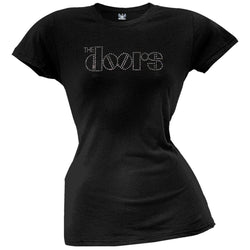 The Doors - Rhinestone Logo Juniors T-Shirt
