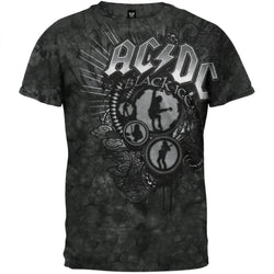 AC/DC - Black Shadow Tie Dye T-Shirt