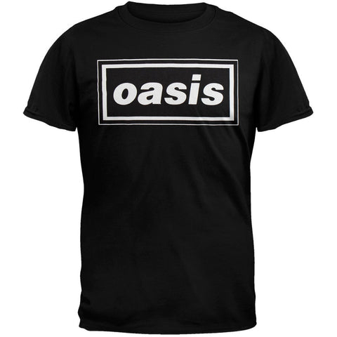 Oasis - Logo S/S Black T-Shirt