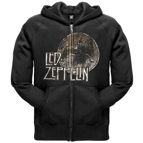 Led Zeppelin - Circle Swan Zip Hoodie