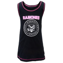Ramones - Pink & Black Toddler Dress