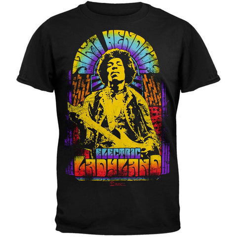 Jimi Hendrix - Neon T-Shirt