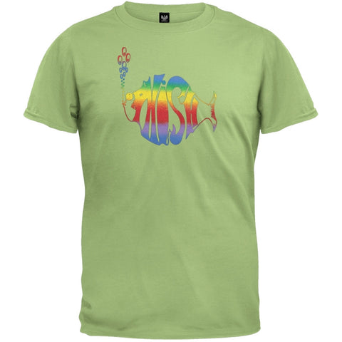 Phish - Rainbow Logo Pistachio T-Shirt