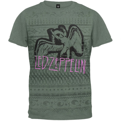 Led Zeppelin - Swan Song Print Soft T-Shirt