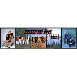 Backstreet Boys - Photo Strip Decal
