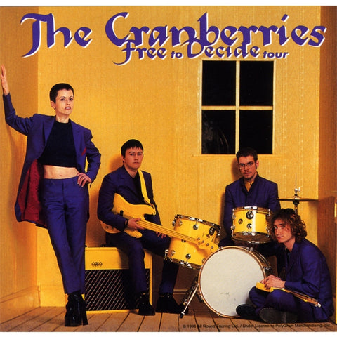 Cranberries - Free To Decide Tour Vinyl Decal