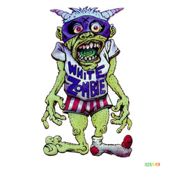 White Zombie - Green Monster Decal