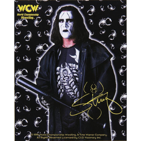 WCW - Sting Signature Pose Decal