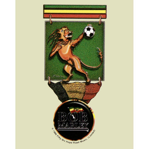 Bob Marley - Lion Cup Logo Clear Decal