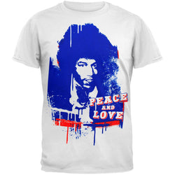 Jimi Hendrix - Peace & Love Soft T-Shirt