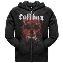Caliban - Bloody Skull Zip Hoodie
