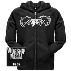 Anthrax - Death Grip Zip Hoodie