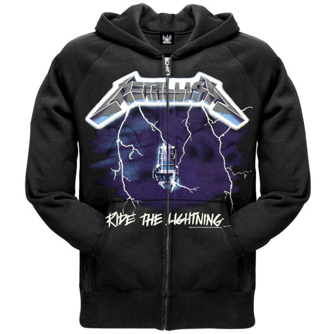 Metallica - Ride The Lightning Zip Hoodie