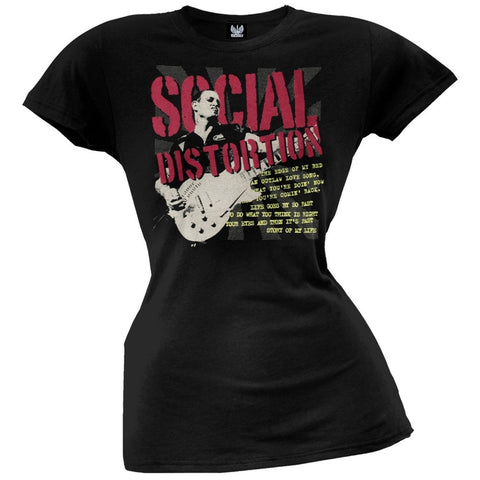 Social Distortion - Story Of My Life Juniors T-Shirt
