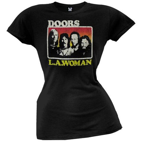 The Doors - LA Woman Juniors T-Shirt