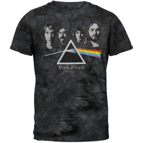 Pink Floyd - Dark Side Group Tie Dye T-Shirt