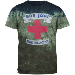 Bon Jovi - Bad Medicine Tie Dye T-Shirt