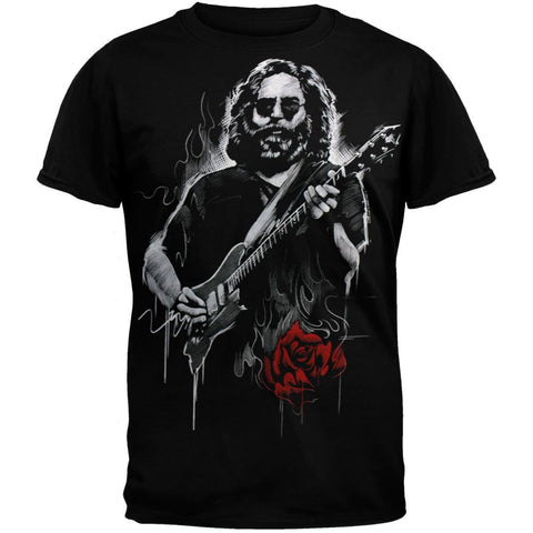 Jerry Garcia - Roses T-Shirt