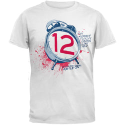 The Number Twelve Looks Like You - Clocks Soft T-Shirt