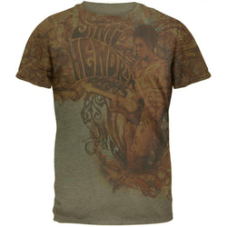 Jimi Hendrix - Scrollwork Jam Soft T-Shirt