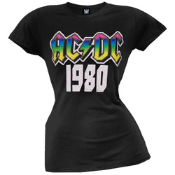 AC/DC - 1980 Juniors T-Shirt