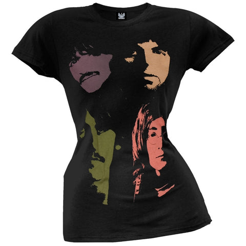 The Beatles - Colored Faces Juniors T-Shirt