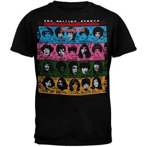 Rolling Stones - Some Girls Black T-Shirt