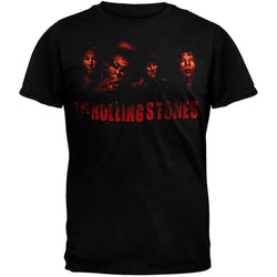 Rolling Stones - Smoke Band T-Shirt