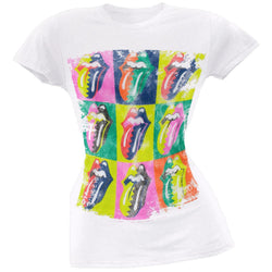 Rolling Stones - Warhol Tongues Juniors T-Shirt