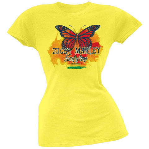 Ziggy Marley - Butterflies Juniors T-Shirt
