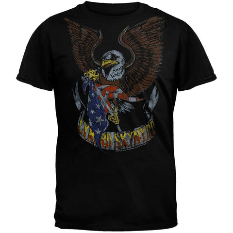 Lynyrd Skynyrd - Eagle And Flag Soft T-Shirt