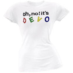 Devo - Oh No Juniors T-Shirt
