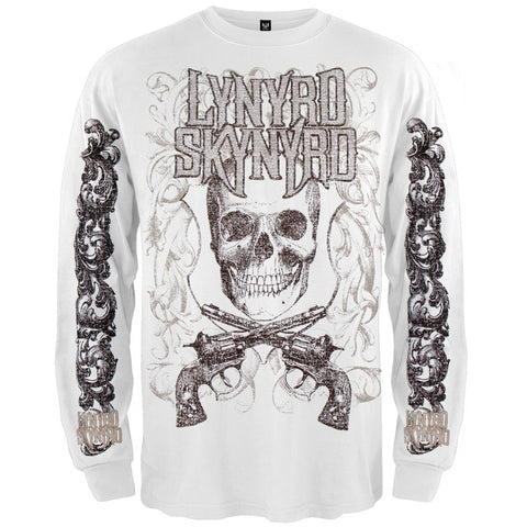 Lynyrd Skynyrd - Skull Guns Long Sleeve T-Shirt