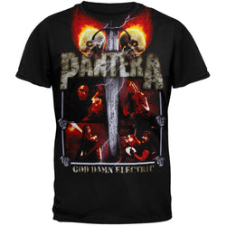 Pantera - Lightning Skulls T-Shirt