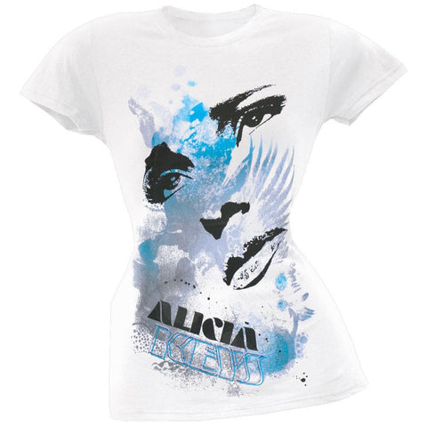 Alicia Keys - Eyes & Lips Juniors T-Shirt