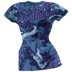 Jimi Hendrix - Laid Back All-Over Juniors T-Shirt
