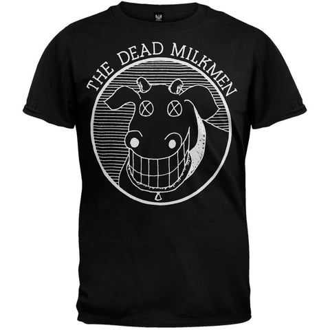 Dead Milkmen - Cow Logo Black T-Shirt