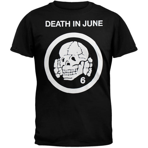 Death In June - Totenkopf 6 Logo T-Shirt