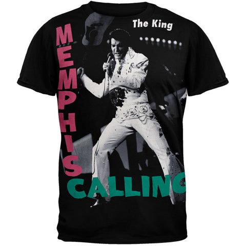 Elvis Presley - Memphis Calling Subway T-Shirt