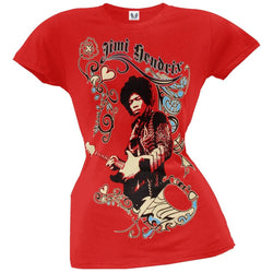 Jimi Hendrix - I Heart Jimi Juniors T-Shirt