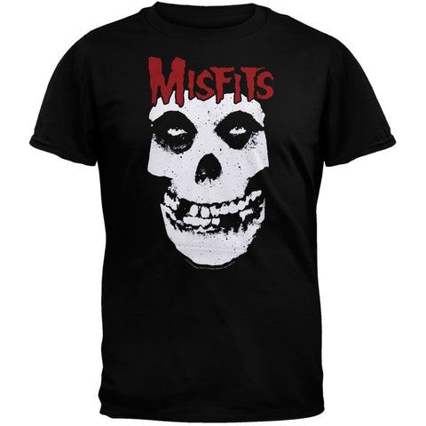 Misfits - Red Logo Skull T-Shirt