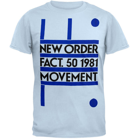New Order - Fact 50 1981 Movement Soft T-Shirt