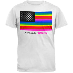 New Order - USA 89 Tour Soft T-Shirt