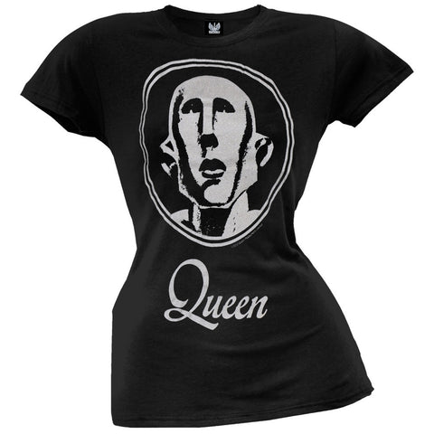 Queen - News Portrait Juniors T-Shirt