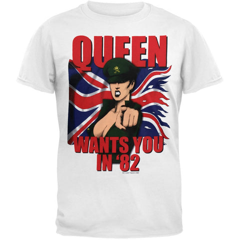 Queen - Want You In 82 Soft T-Shirt