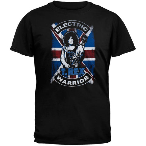 T Rex - Union Jack Soft T-Shirt