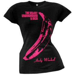 Velvet Underground - Pink Banana Juniors Subway T-Shirt