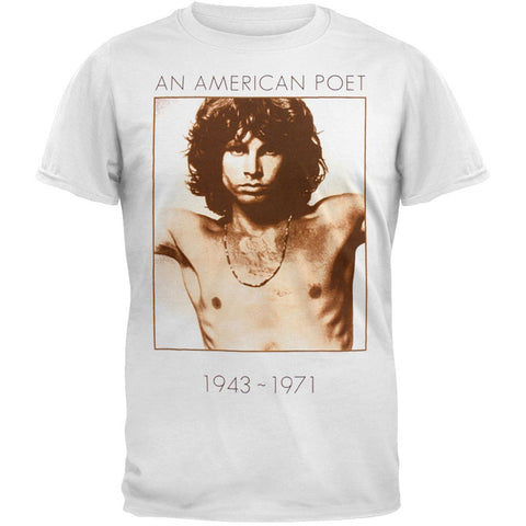 The Doors - American Poet White Soft T-Shirt