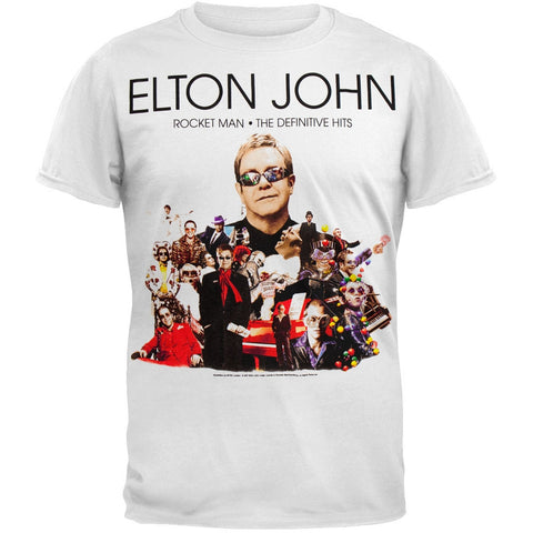 Elton John - Rocket Man 08 Blue Tour T-Shirt