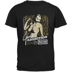 Janes Addiction & NIN - Lady Ninja 09 Tour Soft T-Shirt